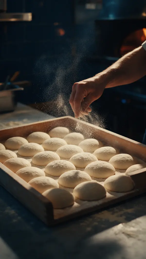 Proofing dough